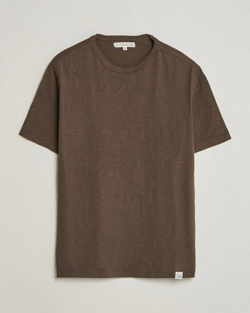 Pima Cotton Crew Neck Tee
