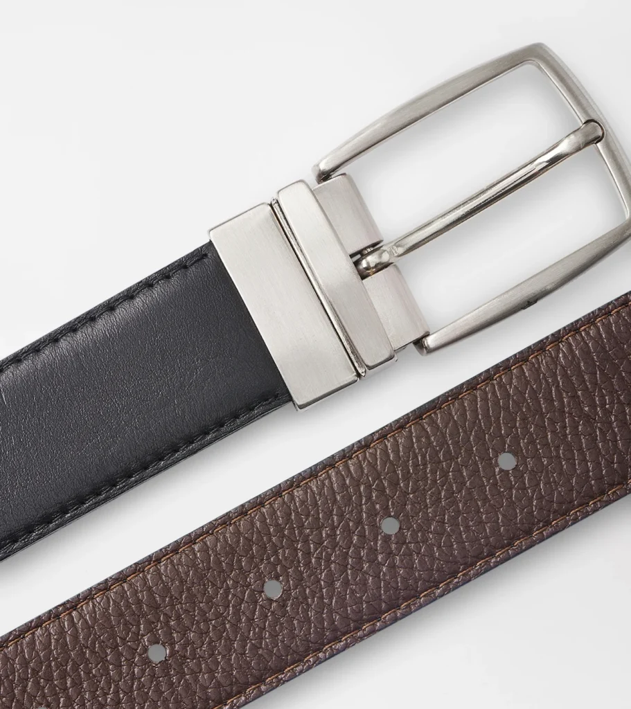 Rivertown Reversible Leather Belt
