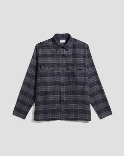 Rivertown Brushed Flannel Overshirt