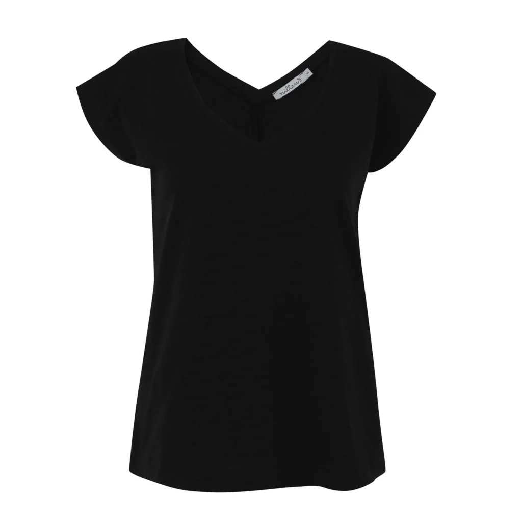 Cadence & Co Slub V-Neck Tee